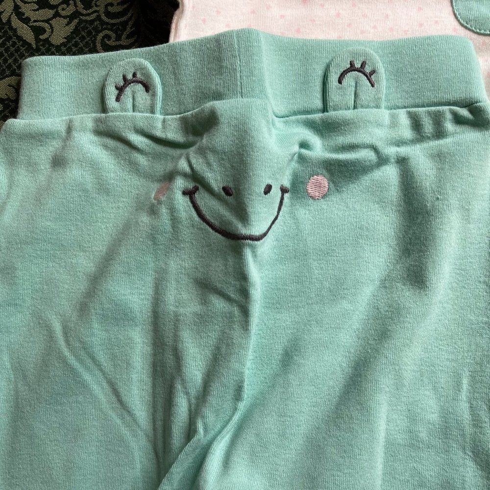 NWT 18m or 24m frogs outfit carters easter spring - Picture 4 of 10